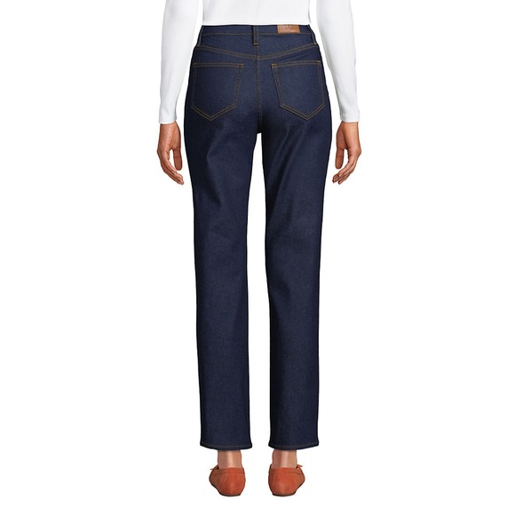 NWOT Women's Tall High Rise Slim Ankle Blue Jeans - Picture 2 of 4